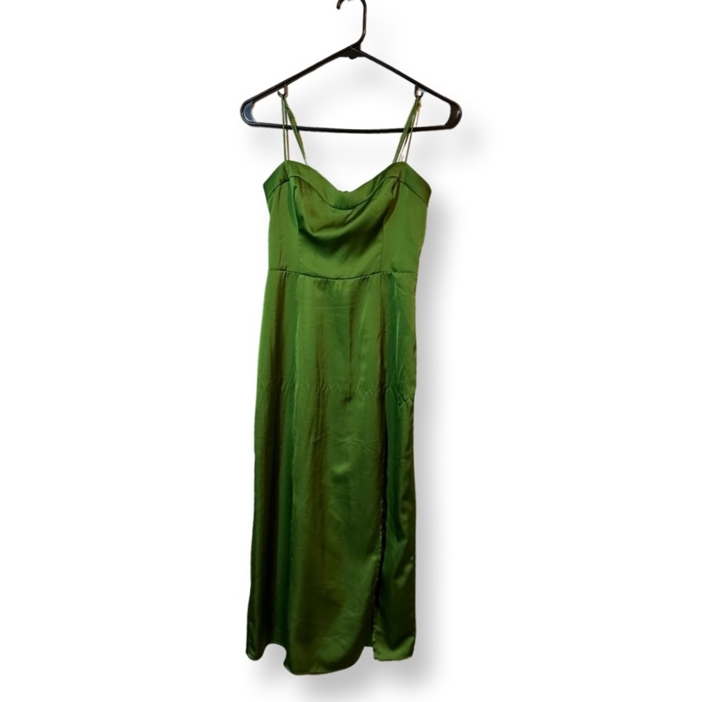 MIDI Green Dress